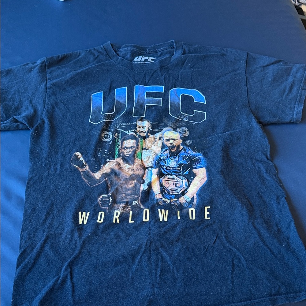 UFC Worldwide Fighter Tee in Navy